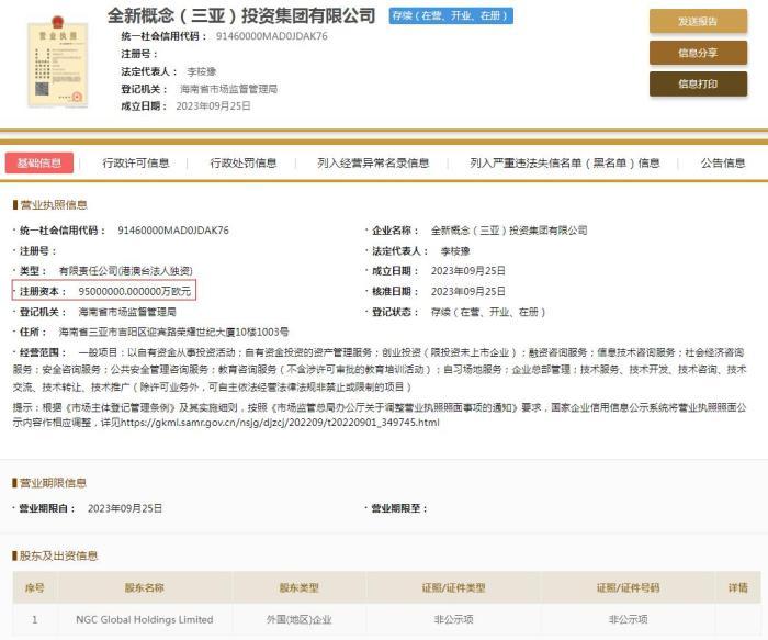 注冊(cè)資本均高達(dá)7.3萬億元,這4家公司啥來頭?